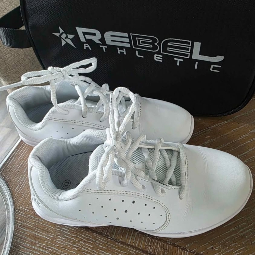 Rebel Athletic Kids White Sneakers